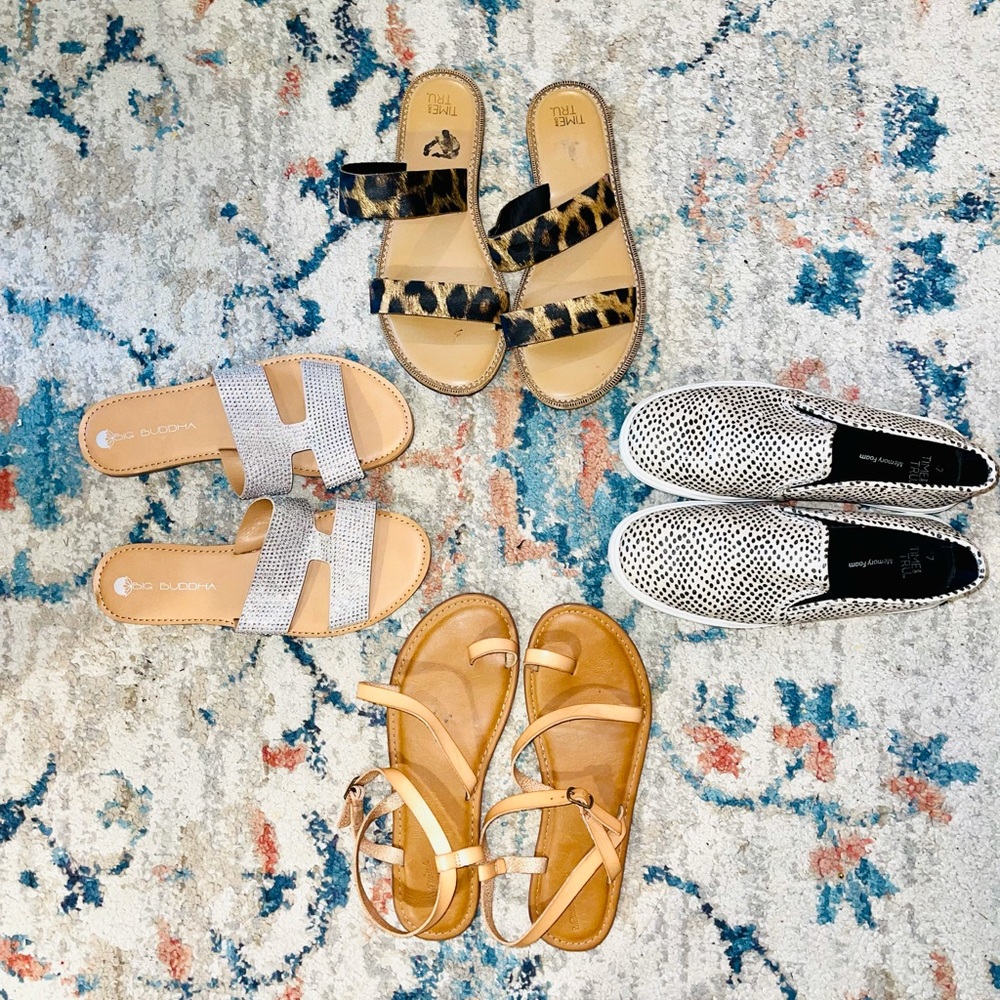 Lot of size 7 shoes
